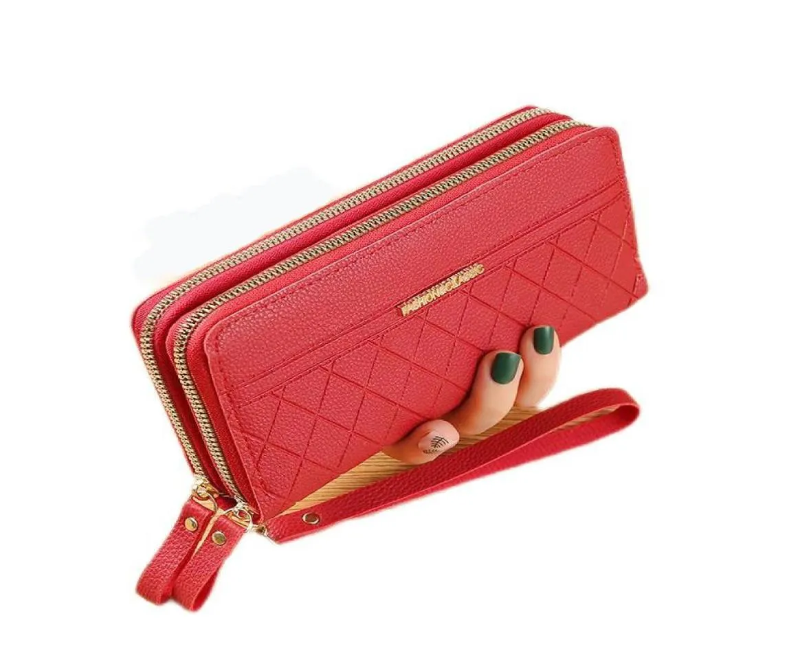 Tassel Moeda Purse Card Putre Wallet Fêmeas PU Couro Bolsa de Dinheiro Bolsa de Couros de Couro Longo Mulheres Paletas de Impressão Bonagem9947939