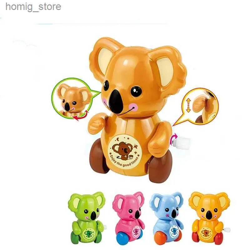 Aufwickelspielzeug Childrens Cartoon Mechanisches Spielzeug kleines Tier Koalas Babygeschenke kreativ und niedlich winden neu Y240416