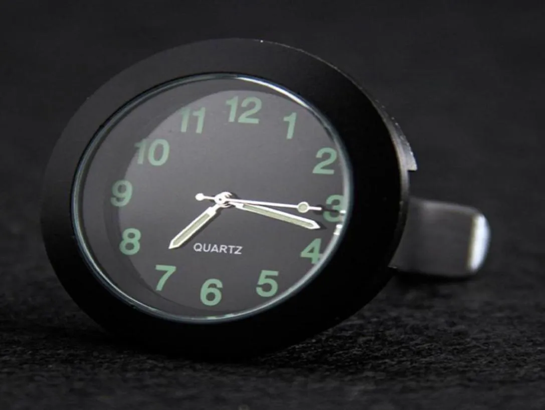 Relógio analógico relógio de relógio Painel Stickon Air Vent Clip Quartz Durabille1507881