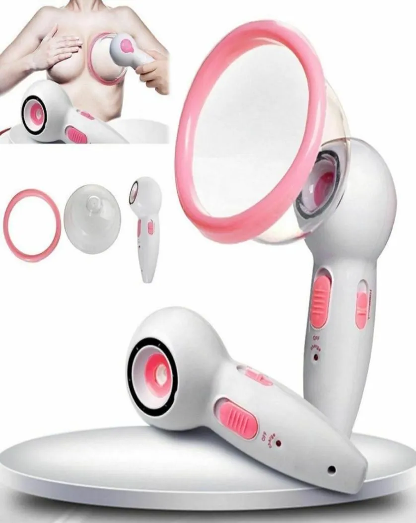 Bärbar långt infraröd uppvärmningsterapi Bröstförstärkning Förstoring Massager Vakuumsug Bröstmassager Pump Cup Enhancer Che6543376