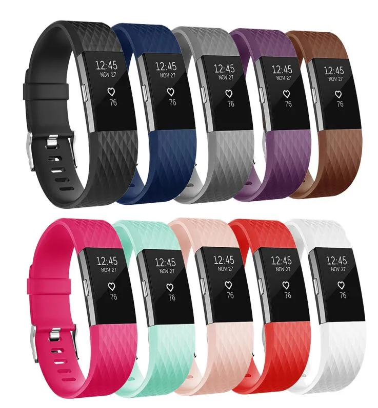 Cinghia da polso per Fitbit Charge 2 Band Smart Watch Accessori per Fitbit Charge 2 Smart Wristband Strap Bands5574978