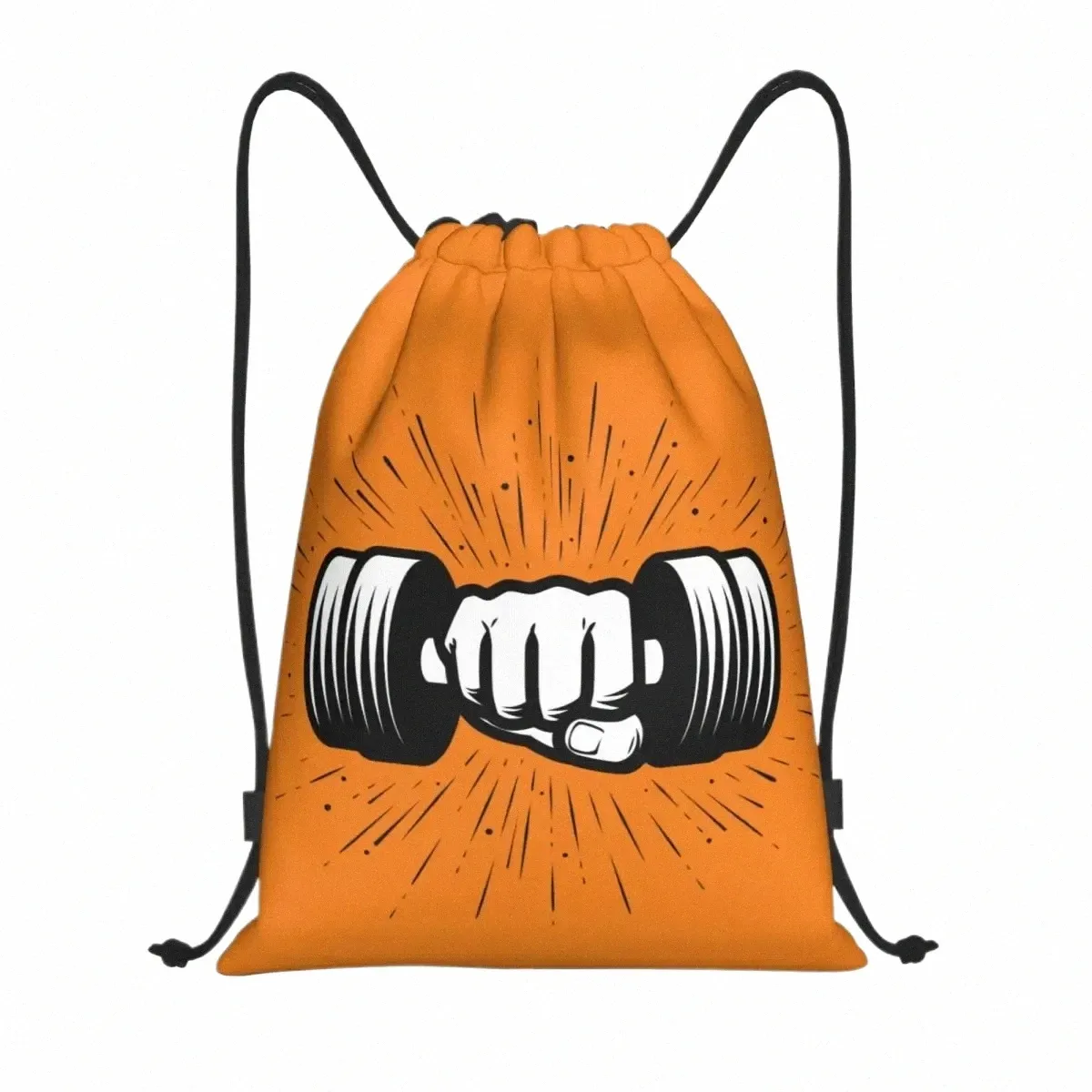 Aangepaste gym Fitn Logo Drawring -tassen voor winkel Yoga Backpacks Women Men Men Sport Gym Sackpack C4U3#