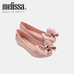 Sandals New Style Women Melissa Jelly Sandals Adult Fashion Female Flat Sweet Summer Shoes Ladies Bow Comfortable Beach Sandals SM126