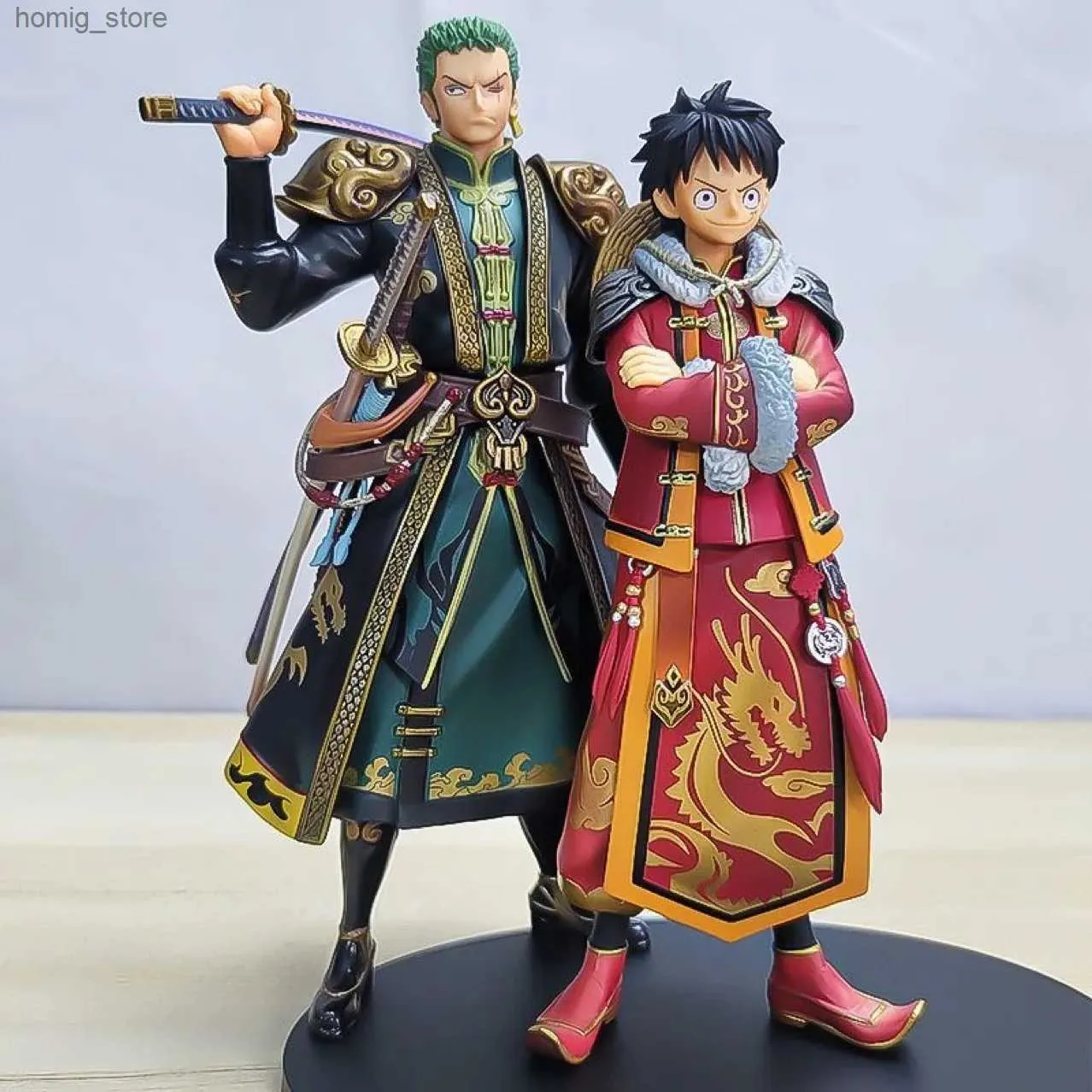 One Piece Action Figure Model 17 cm PVC Statue Roronoa Zoro Monkey
