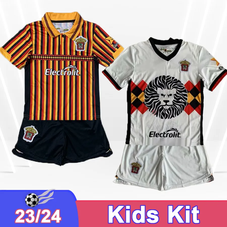 2023 2024 Cachorros u de g Kids Kit Soccer Jerseys Home Away Child Football Рубашки с коротким рукавом