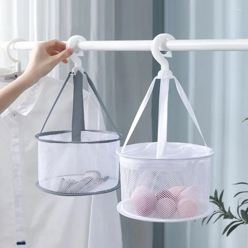 Make -up Pinsel Trocknungsregal Hanges Korb Schönheit Ei Netzbag Hangable Pinsel Aufbewahrungsorganisator