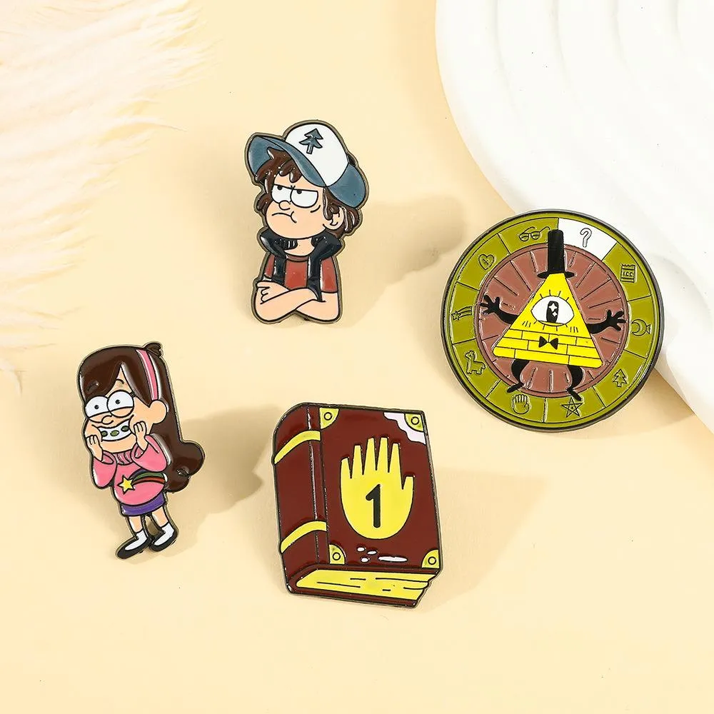 jogo de filme de filmes de infância pinos de esmalte de anime fofos de anime fofos hard pinos de esmalte coletam cartoon broche backpack hat bag colar cravilhas de lapela