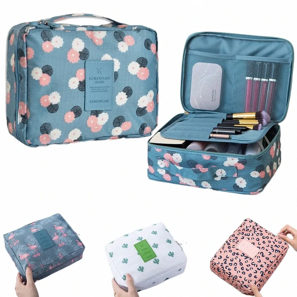 Travel torebki kosmetyczne toalety Organizator makijażu Girl Outdood Waterproof Make Up Case Woman Persal Higiene Tote Bag worka 2023 E7zf#