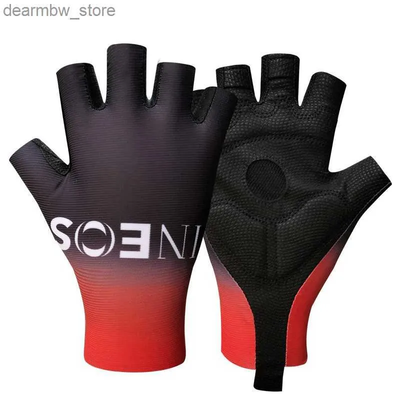 Guanti ciclistici 2024 x-cqreg guanti ciclistici a mezzo dito sporti estivi shock da uomo guanti bici da donna gel mtb guanti bicyc guantes ciclismo l48