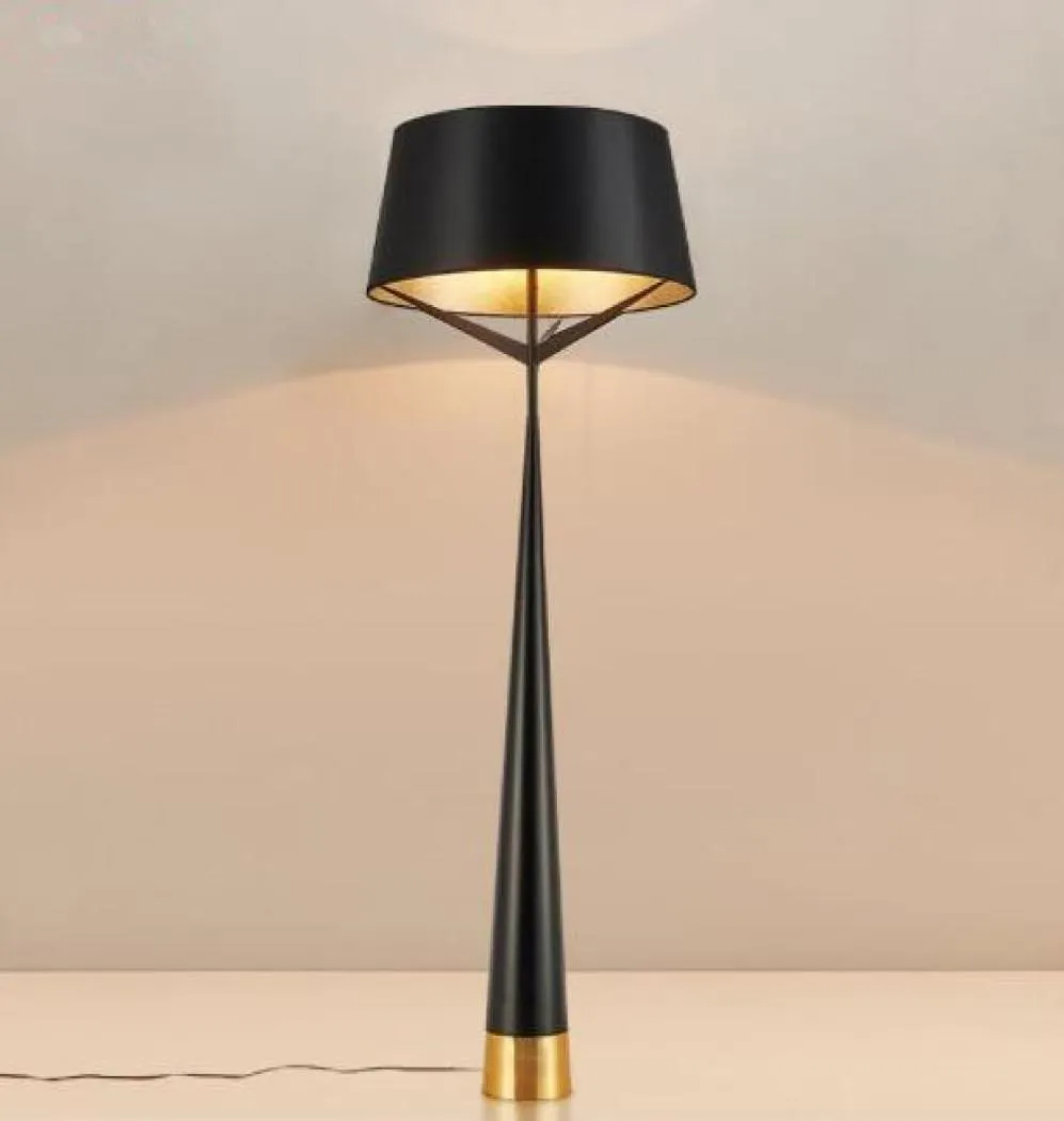 Post modern Floor Lamp Black light table Metal bedroom study Living Room el flat apartment E27 bulb3598744