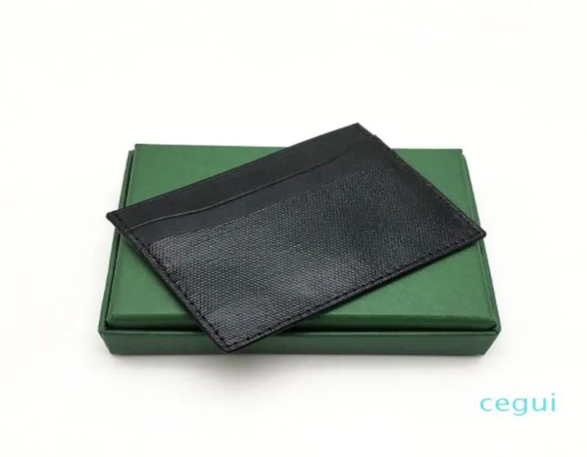 Hoge kwaliteit mannen Women Credit Card Holder Classic Mini Bank Card Holder Small Slim Wallet WTIH Box9245173