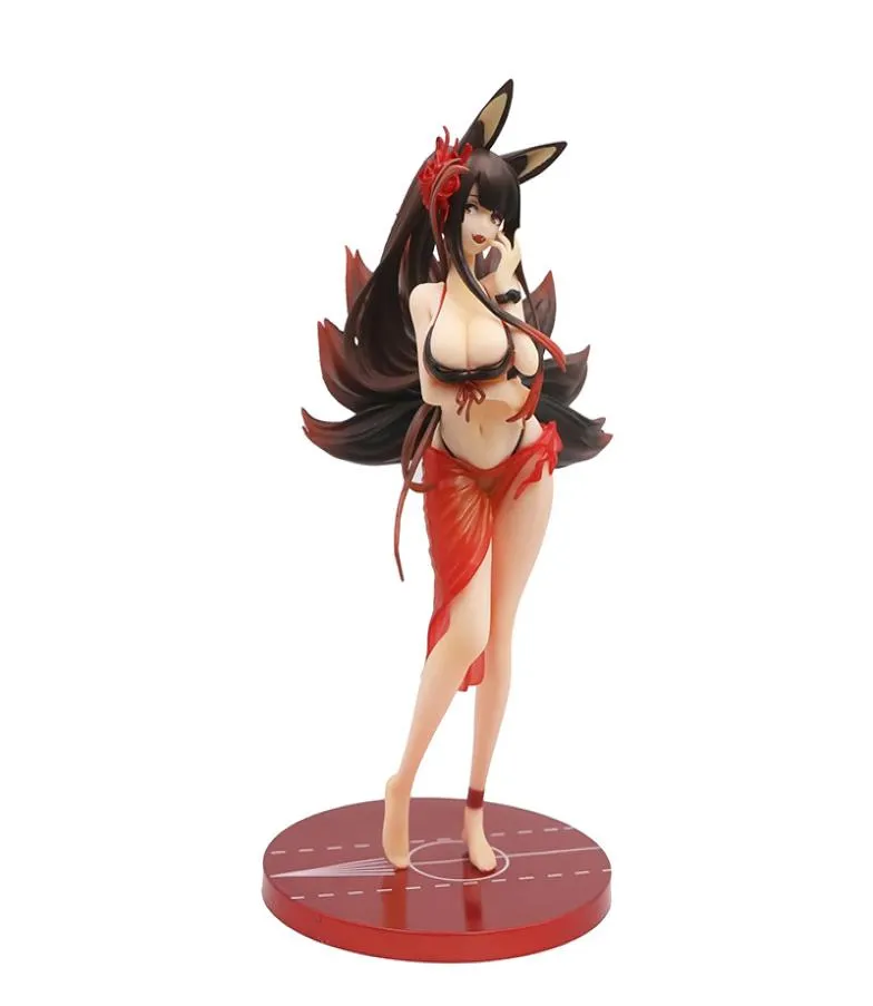 Nowa gra anime 26 cm Azur Lane Akagi ver skytube seksowne dziewczęta PCV Kolekcja figury Doll Model Drop7604172