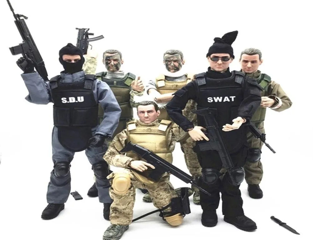 1/6 Kuvvetler Model Askeri Ordu Savaşı T Police Asker ACU Aksiyon Figür Oyuncakları veya Hediyesi 2012028755506