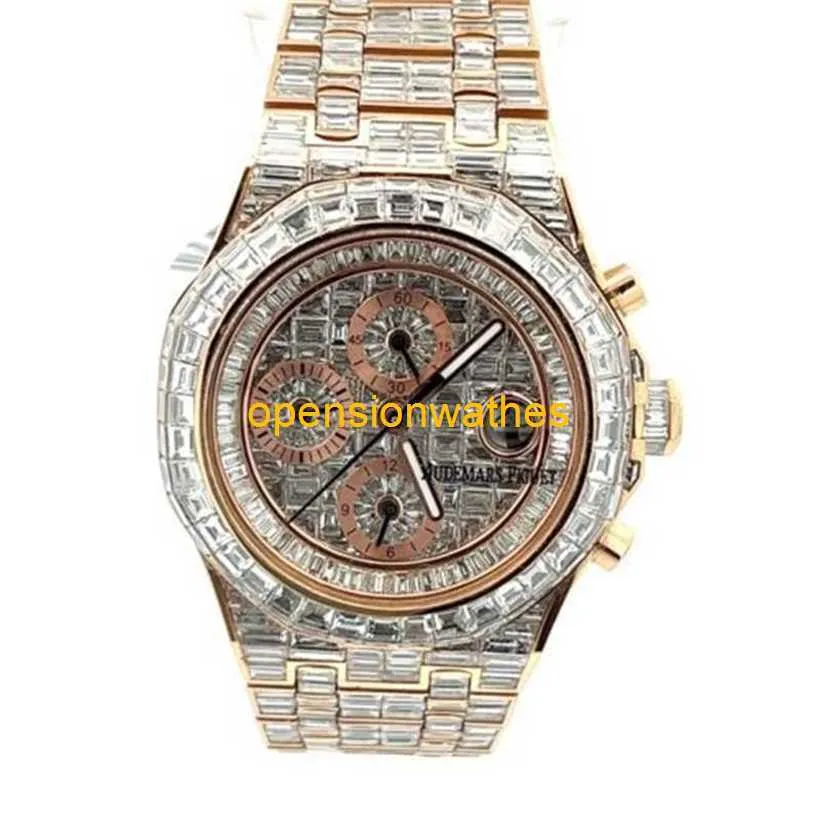 Audemar Pigue Luxury Watches Uomo da uomo Audemar Pigue Royal Oak Offshore 18K Diamond Gold Diamonds FNN0
