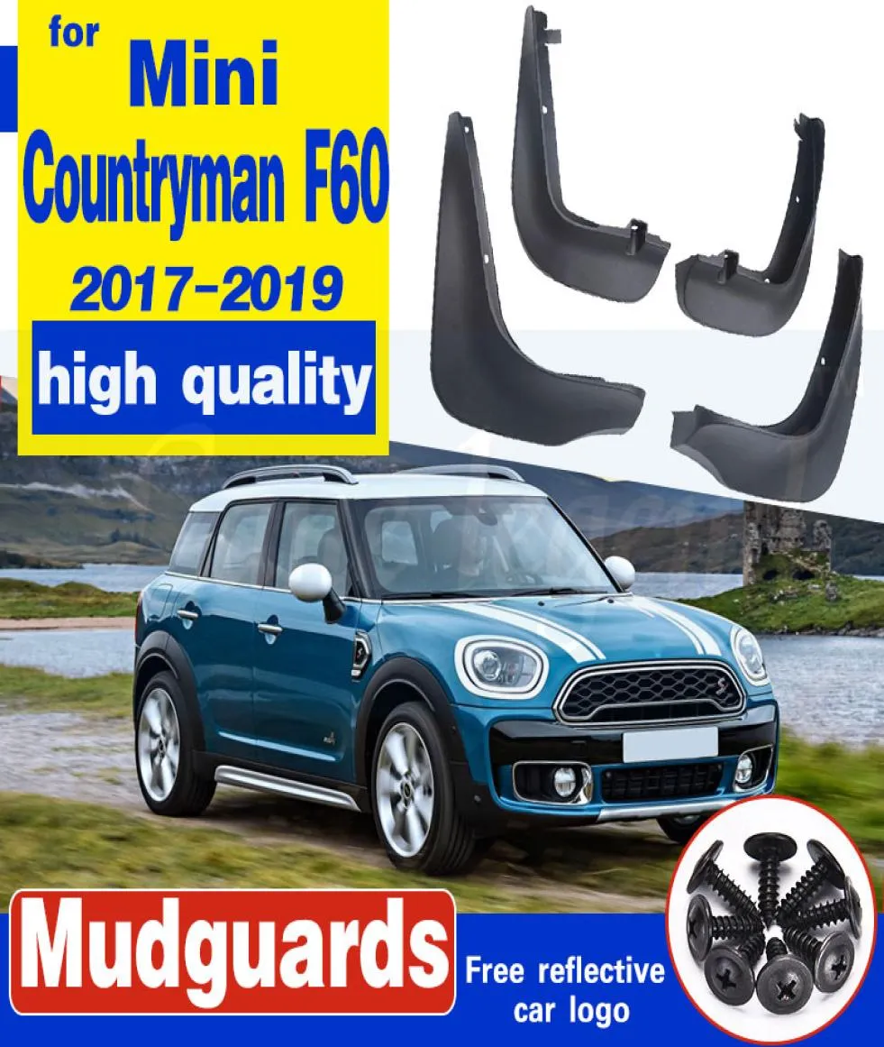 Flaps de barro de automóvil de estilo OE para mini countryman f60 2017 2018 2019 FLAPS MODFLAPS Guardias de barro de barro de barro 82162410137 821624101389694521