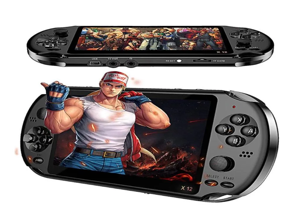 X12 3000 لعبة ألعاب فيديو ألعاب Game Handheld لـ Retro Dual Rocker Moverstick 51 بوصة على شاشة TV X12 Plus Retro Arcomes8897219