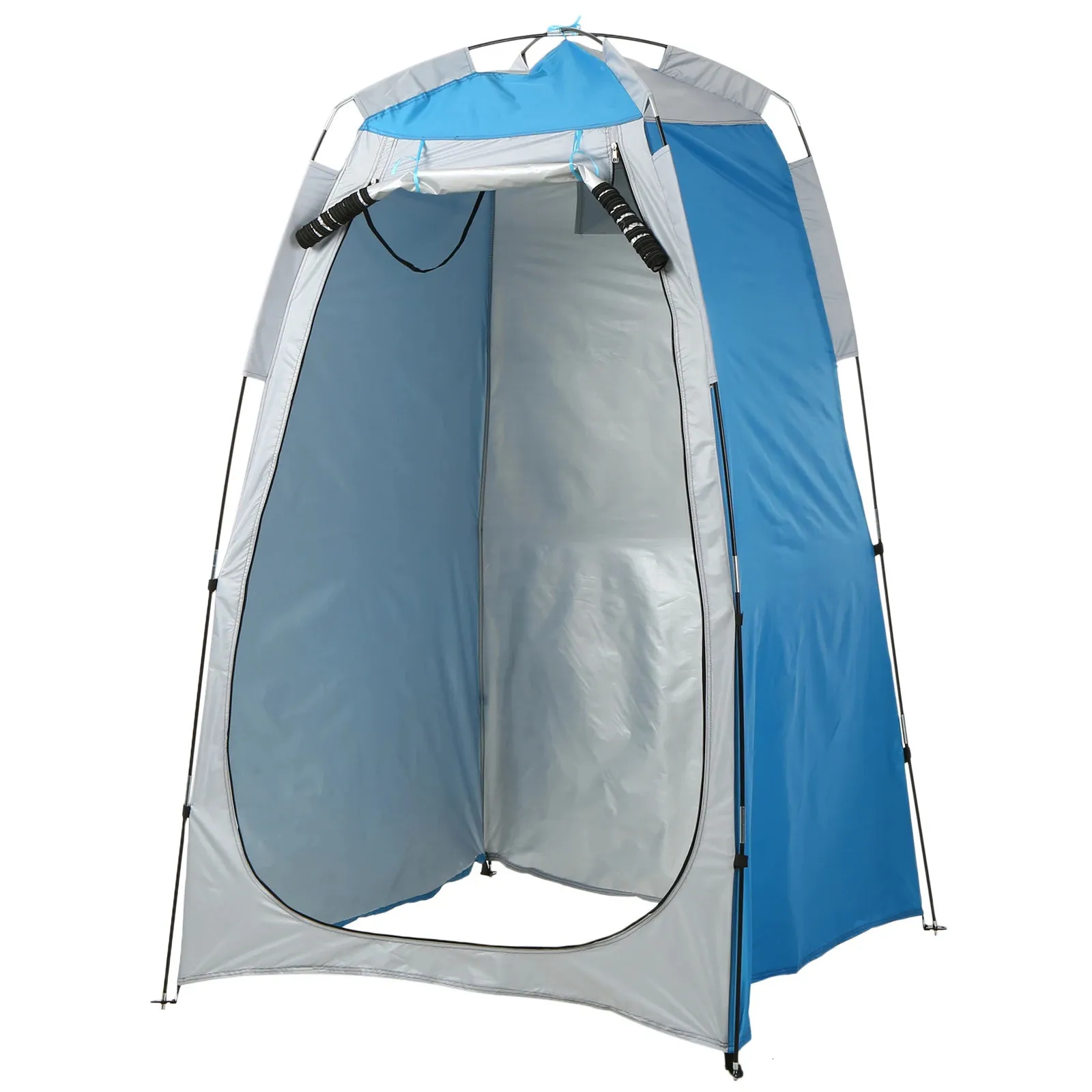 Privacy Shelter Tent Portable Outdoor Camping Beach Shower Toilet Changing Sun Rain with Window 240416