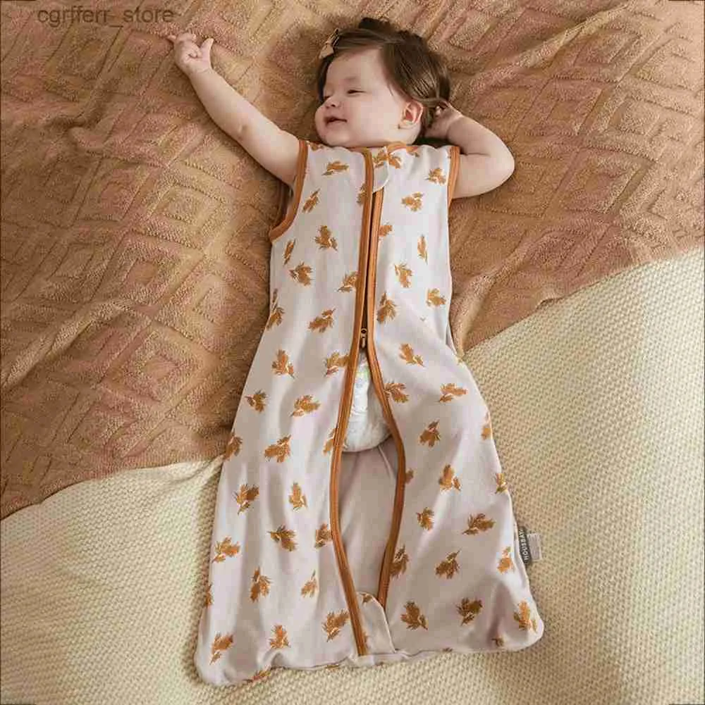 DHgate Breathable Cotton Summer Sleep Sack for Babies and Toddlers 0.5 TOG Sleeping Bag with 2 Way Zipper Baby Kids Maternity