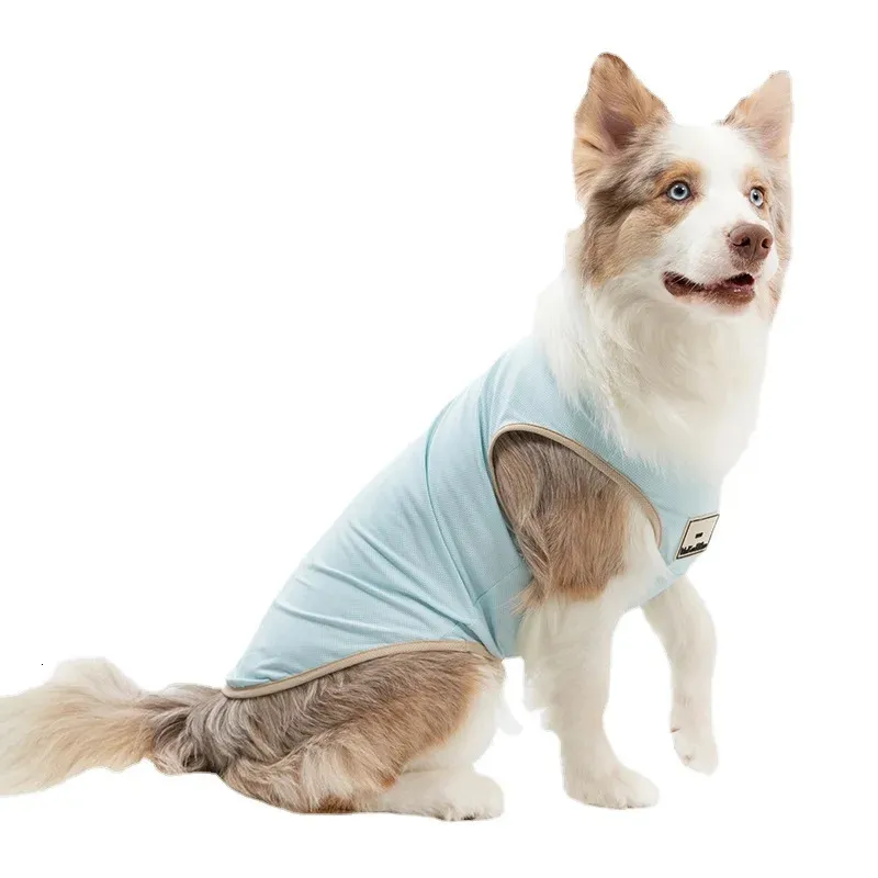 Fajny tkanina letnia kamizelka chłodzącego psa kostium Whitbitt Greyhound francuski buldog ubrania ropa para perro psy akcesoria 240416