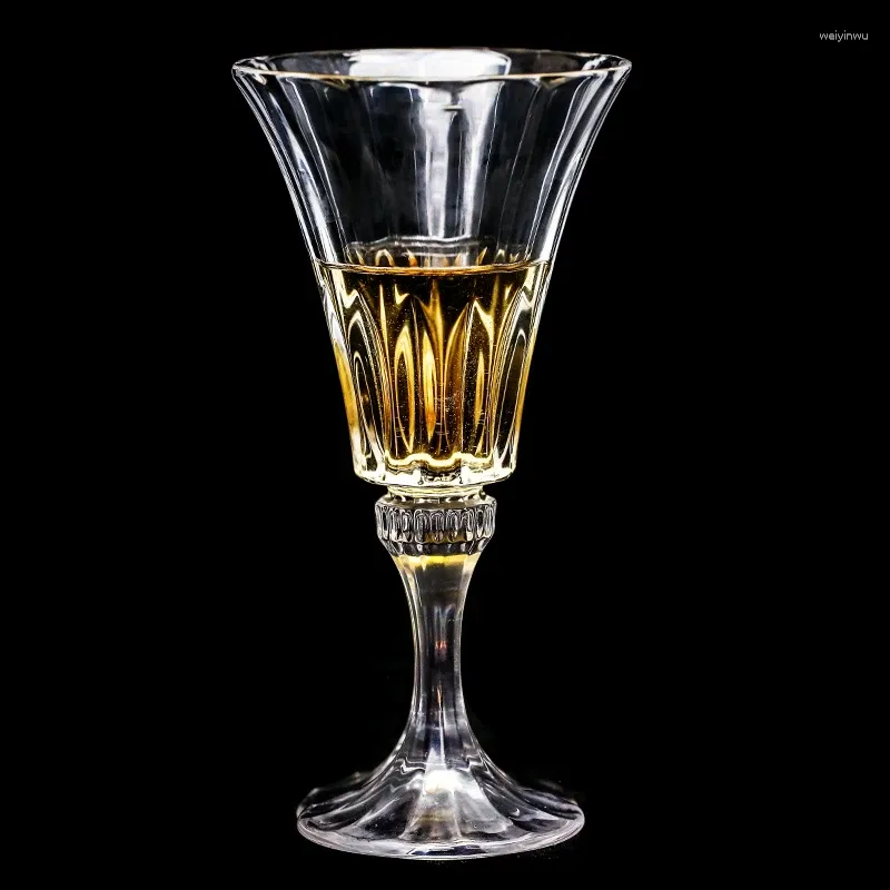 Vinglas i 200 ml Crystal Glass Creative Home Party Champagne Cocktail Bar Clear Set