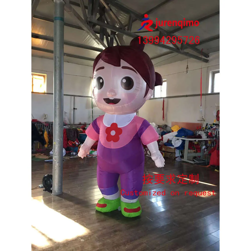 Costumi mascotte La bambina iiabile che cammina i vestiti iiabili performance decorazione oggetti di scena