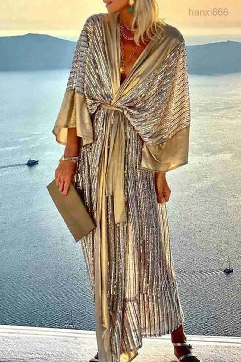 maxi dress with kimono cardigan Kimono Cardigan Long Dress Kimono Style Silk Route Block Printed Cotton Kimono  Jacket Pinklay