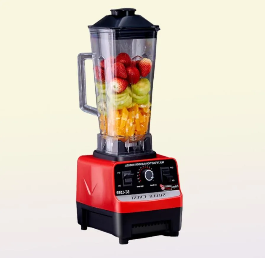 Produkty o wysokiej mocy Blender Products Mixer ciężkie komercyjne mieszanki Jucernia bez BPA koktajl koktajl koktajl koktajlowy Owoce Owocowe roboty kuchenne1853387