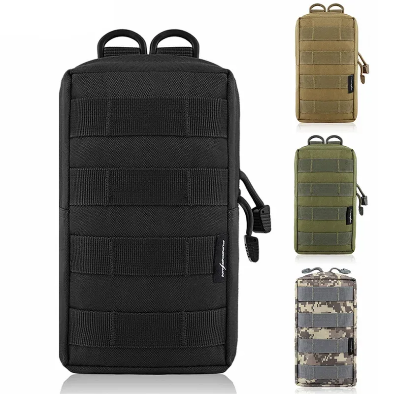 Plecaki taktyczne torba Molle Torebka narzędzia edc do kamizelki pasek plecak na zewnątrz Polowanie talia Pakiet wojskowy Airsoft Game Accessory Bag