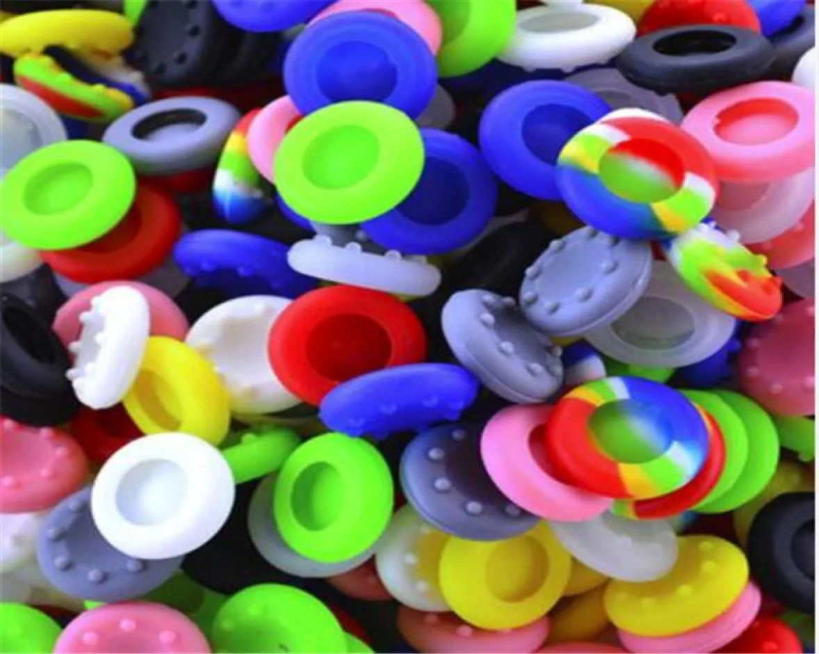 MOQ 500PCS SMAF SLUFSPROVE Silicone Thumbsticks Cap tampa de tampa do polegar tampa de joystick Tampa de alças para PS3PS4Xbox Onexbox 360 CON1735445