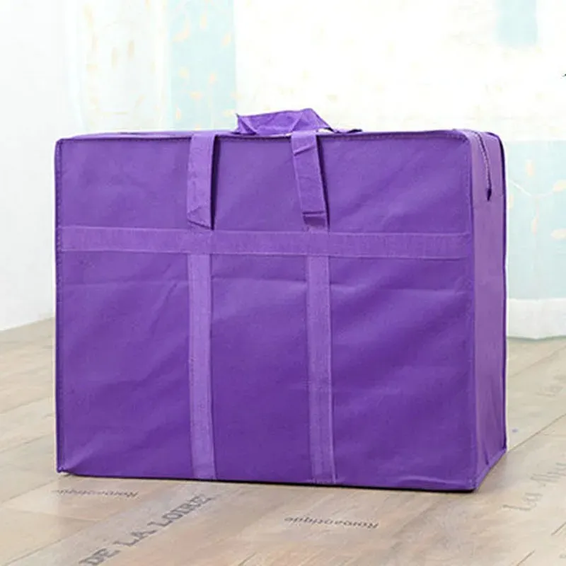 1 pièce de haute qualité des vêtements de courtepointe en tissu oxford organiser le sac de rangement sac de rangement grande capacité sac en mouvement en gros