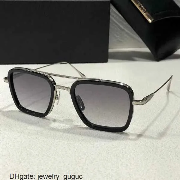 Dita designer för kvinnor heta miljonärer herr solglasögon i full ram vintage design miljonär 1.1 solglasögon av svart tillverkad i Italien glasögon p1p5