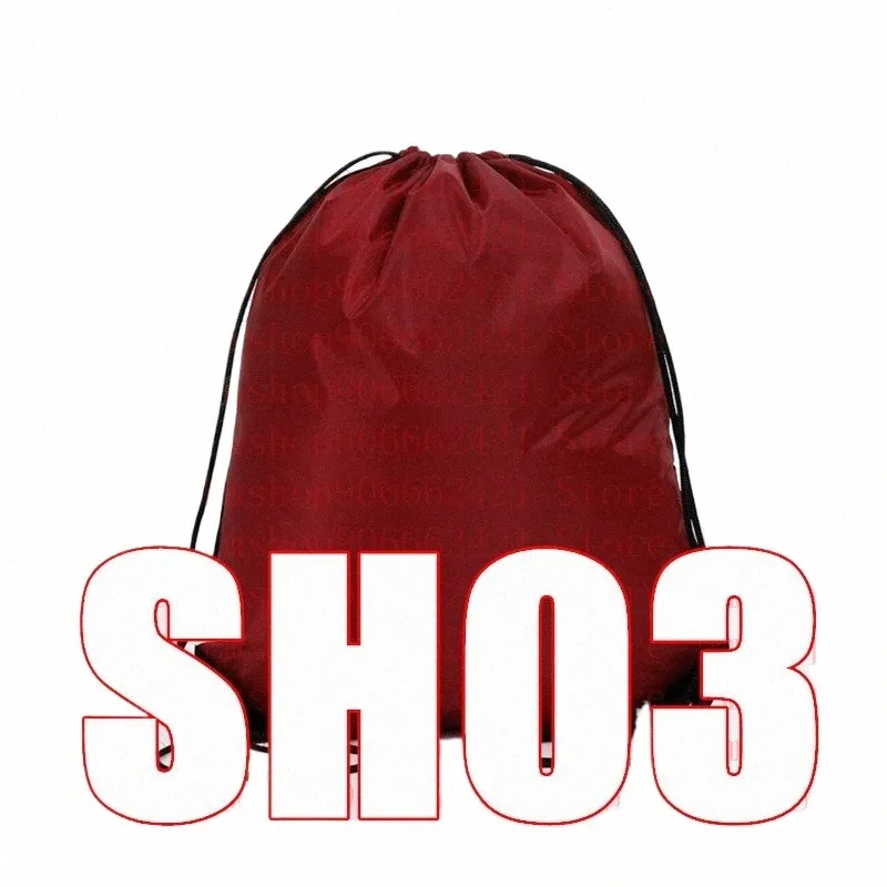 Najnowsze 2023 SH 03 Torba sznurka SH03 Wodoodporny plecak Buty ubrania joga bieganie torba podróży i1qf#