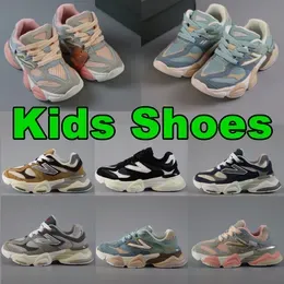 Designer 9060 Kids running Shoes 9060s Toddler Sneakers Grey Day Sea Salt big Boys Girls youth black children Trainers Baby Casual Walking Sneaker Low Runner shoe