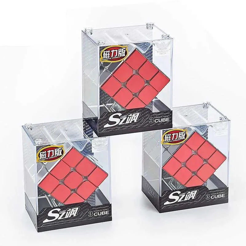 Rubik's Magnetic Speed Cube 3x3 – Fast Puzzle Toy For Kids & Adults – Fun Fidget Toy