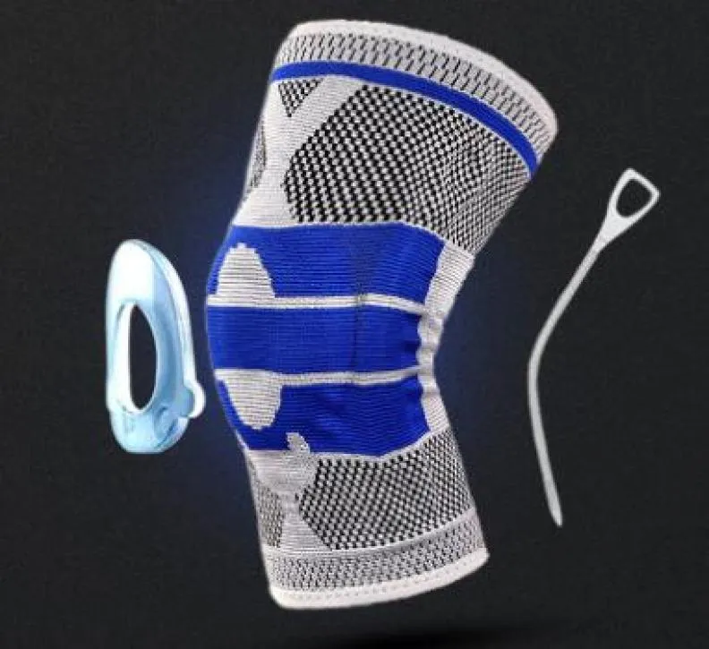 Attrezzatura protettiva Protezione al ginocchio a maglia Miove Silicone Protezione da basket medica in equitazione Soccer Solt Sports 7141371