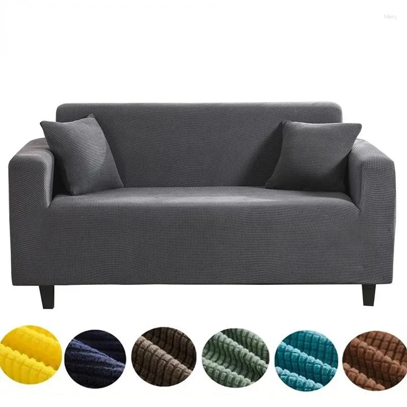 Couvre-chaise Couvercle de canapé serré enveloppe serrée en tout-terrain, serviette élastique élastique entièrement inclusive simple / deux / trois / quatre places