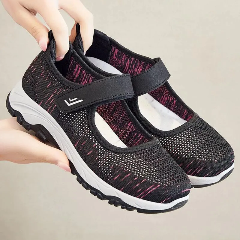 Lässige Schuhe Frau 2024 Trend Sneaker Keile für Frauen auf Arbeiten Nicht -Turnschuhe Walking Ladies Verkauf