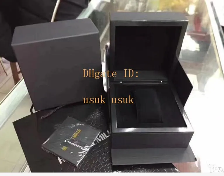 Ultimo stile RM 50 056 035 Guarda Box Original Box Papers in legno Borse in legno per Yohan Blake Flyback Chronograph Orologi SA8625366