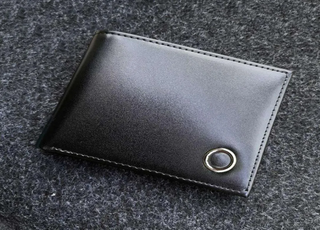 Bobao Mens portefeuille 6 à 8 emplacements minimalistes intemporels et portefeuilles élégants pour les hommes en cuir importé avec porte-carte poche noire 1836181
