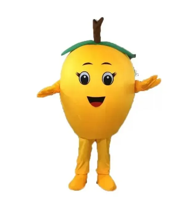 2024 High Quality Loquat Mascot Costume Birthday Party Halloween Outdoor Outfit Suit Mascot for Adult Fun Outfit Suit