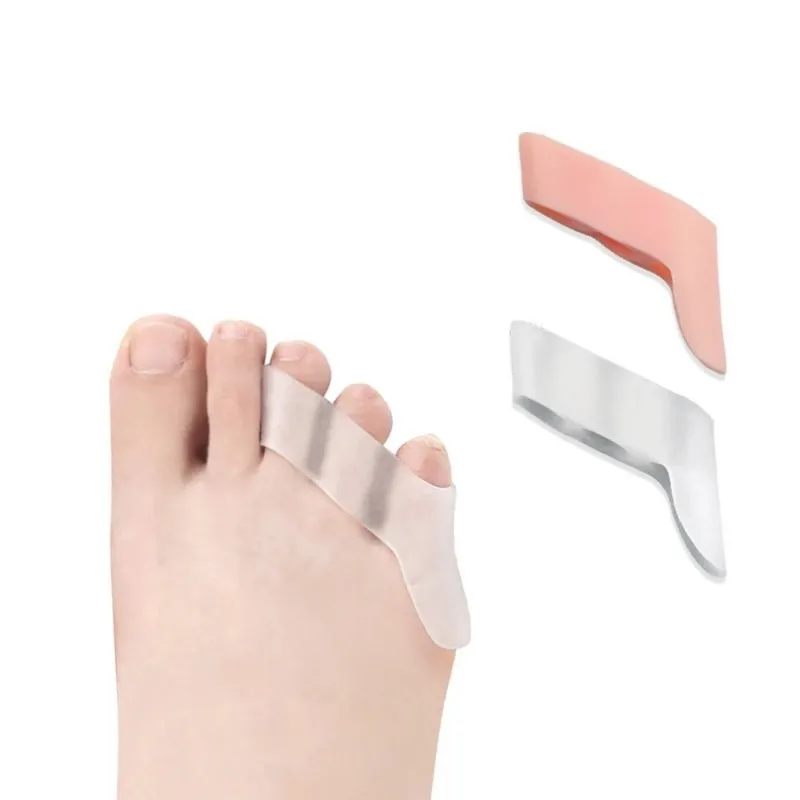 Three-hole Little Toe Separator Transparent Bunion Pain Relief Toe Straightener Protector Foot Care Too