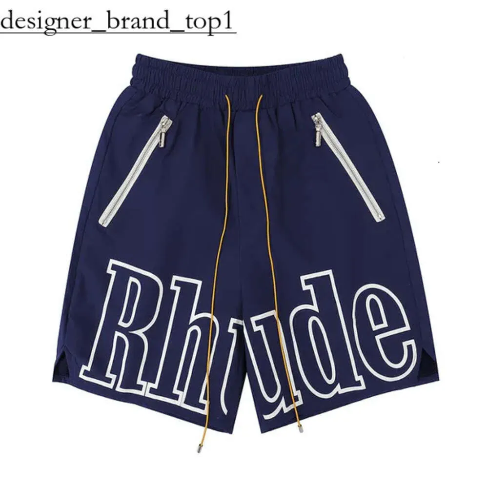 Rhude Designer Shorts Shorts Street di lusso alla moda Shorts Rhude Shorts sciolti e morbidi di alta qualità Donne Sortoni Short Short Shorts Dry Rhude Shorts 9164 9164