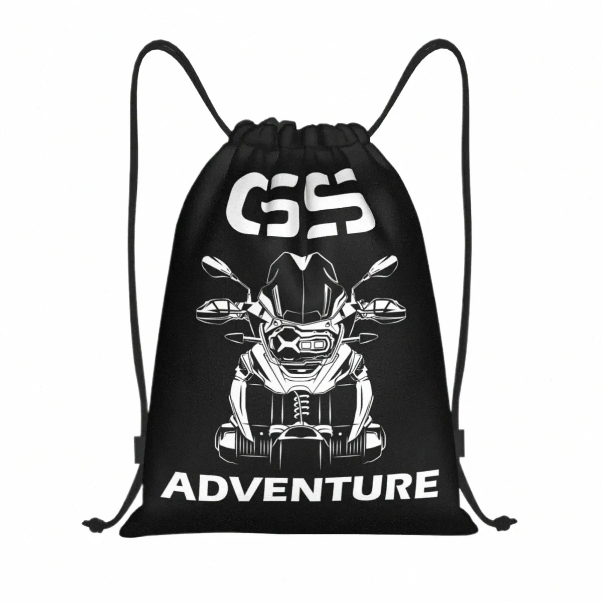 1250 Motorcykel GS Adventure DrawString väskor Kvinnor Portable Sports Gym Sackpack Motorcykel Biker Training Ryggsäckar Q1RN#