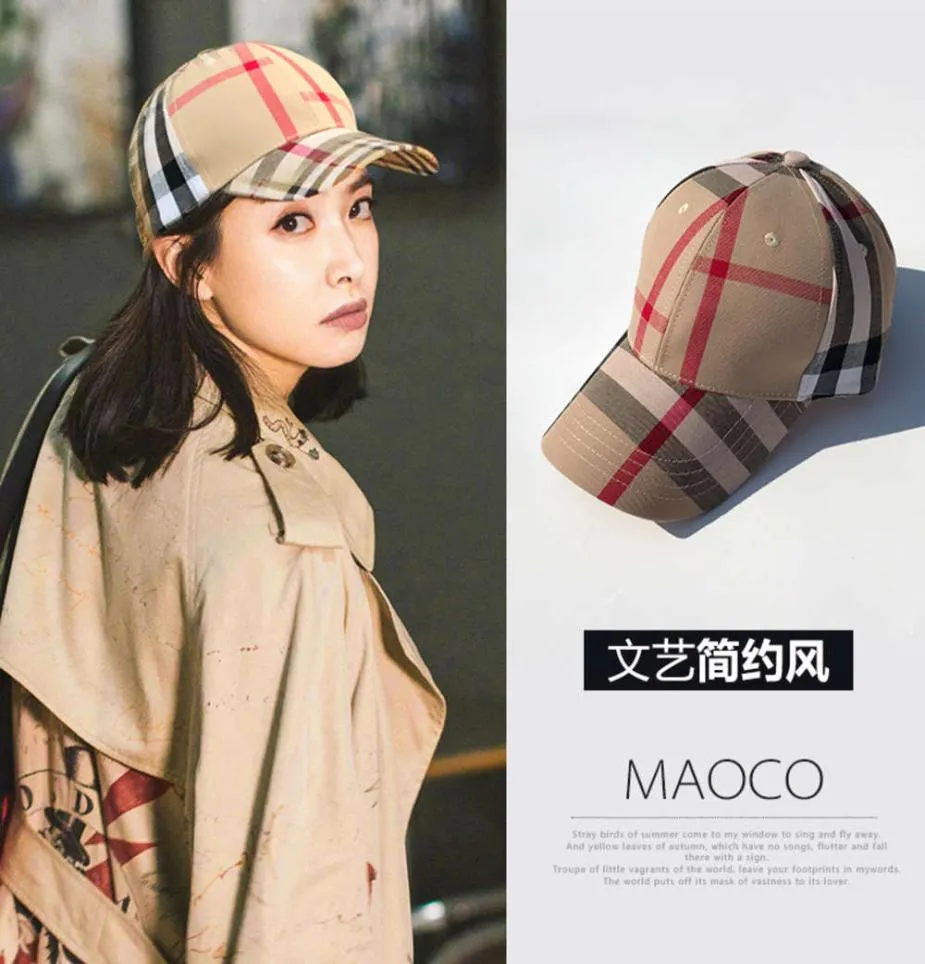 Cap Ins Baseball Women039s Fashion coreano Versatile Cap Net Red Same Control Hat Art Street Trend Youth2639412