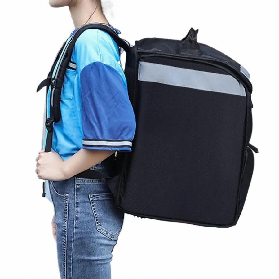 food Delivery Backpack Fresh Kee Thermal Food Bag Food Storage Cooler Bag Reusable Refrigerator Box for Home Travel Picnic P4oN#