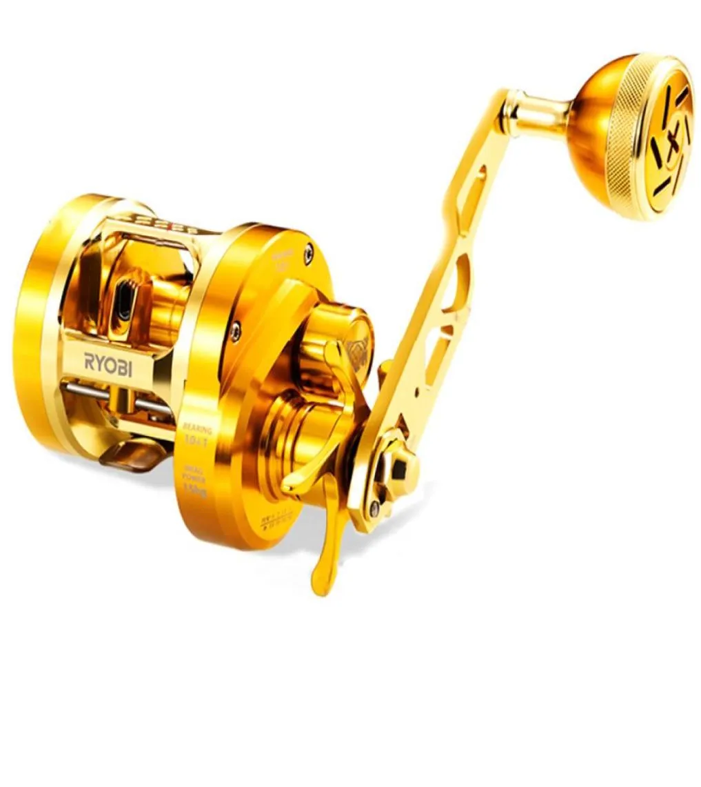 Ryobi All Metal Drum Wheel 11BB Carbon Brake 06 Stor Modulus Gear Anti Seawater Sea Fishing Reel9711721