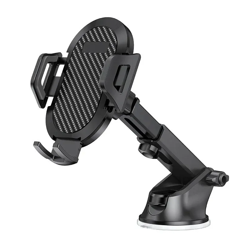 2024 Sucker Car Phone Holder Stand Stand GPS Telefon Mobile Cell Support dla iPhone'a 13 12 11 Pro Max x 7 8 Xiaomi Huawei Samsung dla samochodu