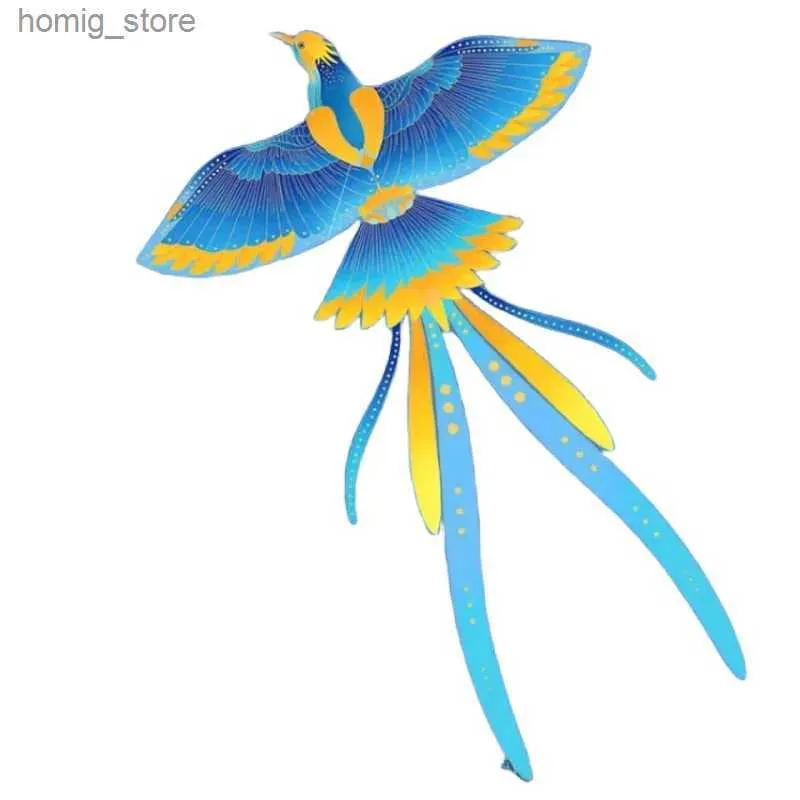 Kite Accessoires kostenloser Versandkingfisher Kite Phoenix Kite Lenkung Drachen Professionelle Wind Kites für Kinder Windsurf aufblasbar fliegender Vogel Y240416