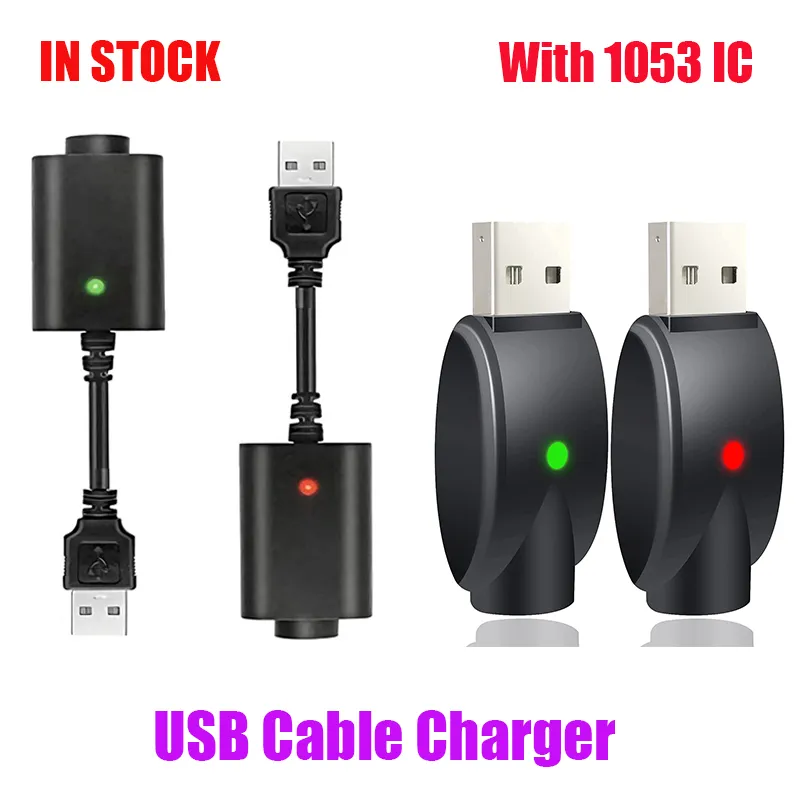 Neue USB -Ladegerät -drahtlose Ladegeräte mit 1053 IC -Schutzkabel für 510 Thread Batterie Hight -Qualität