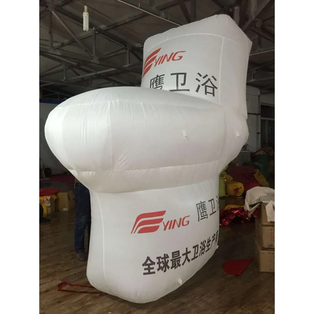 マスコットコスチュームIatable Advertising Toilet Air Model